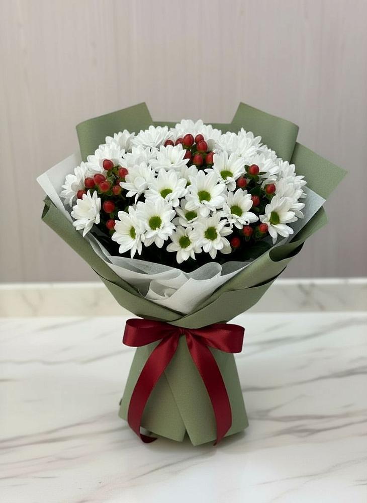 Букет цветов из: Хризантемы в Большое Буньково