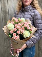 Букет цветов из:  Розы в Большое Буньково