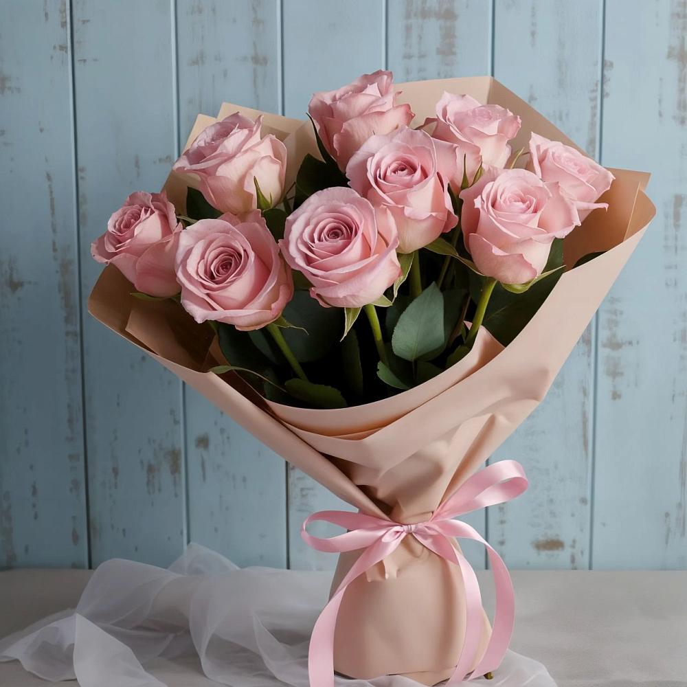 Букет цветов из: Розы в Большое Буньково