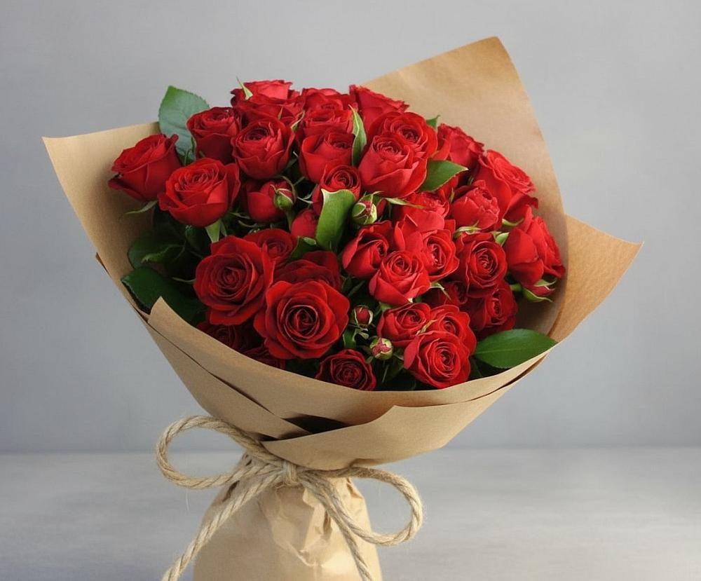 Букет Любовный роман в Большое Буньково