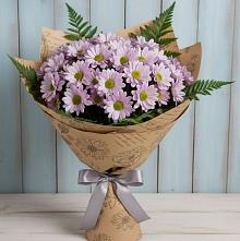 Букет цветов из:  Хризантемы в Большое Буньково