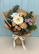 Букет цветов из:  Герберы и Хризантемы в Большое Буньково