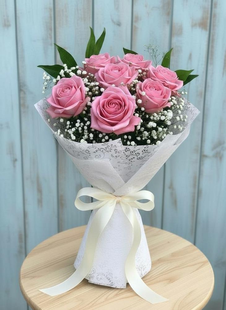 Букет цветов из: Розы в Большое Буньково