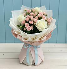 Букет цветов из:  Розы в Большое Буньково