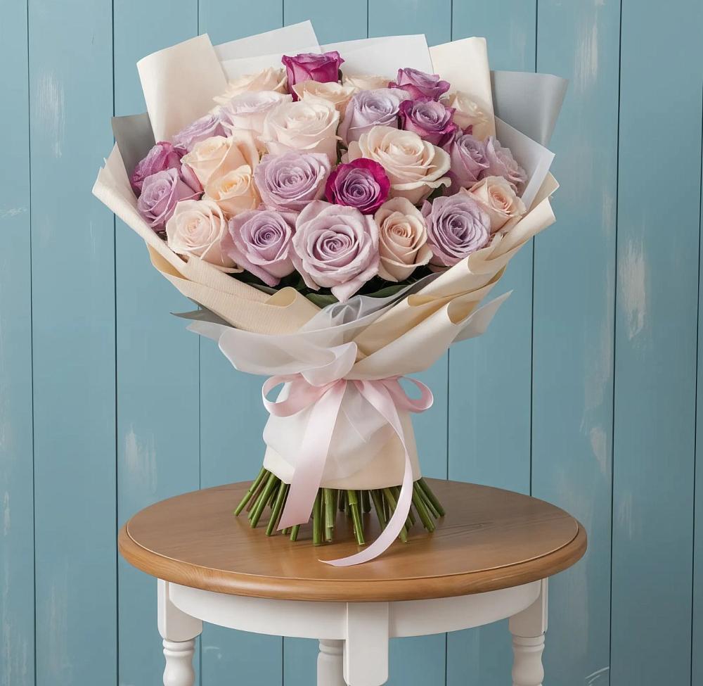 Букет цветов из: Розы в Большое Буньково