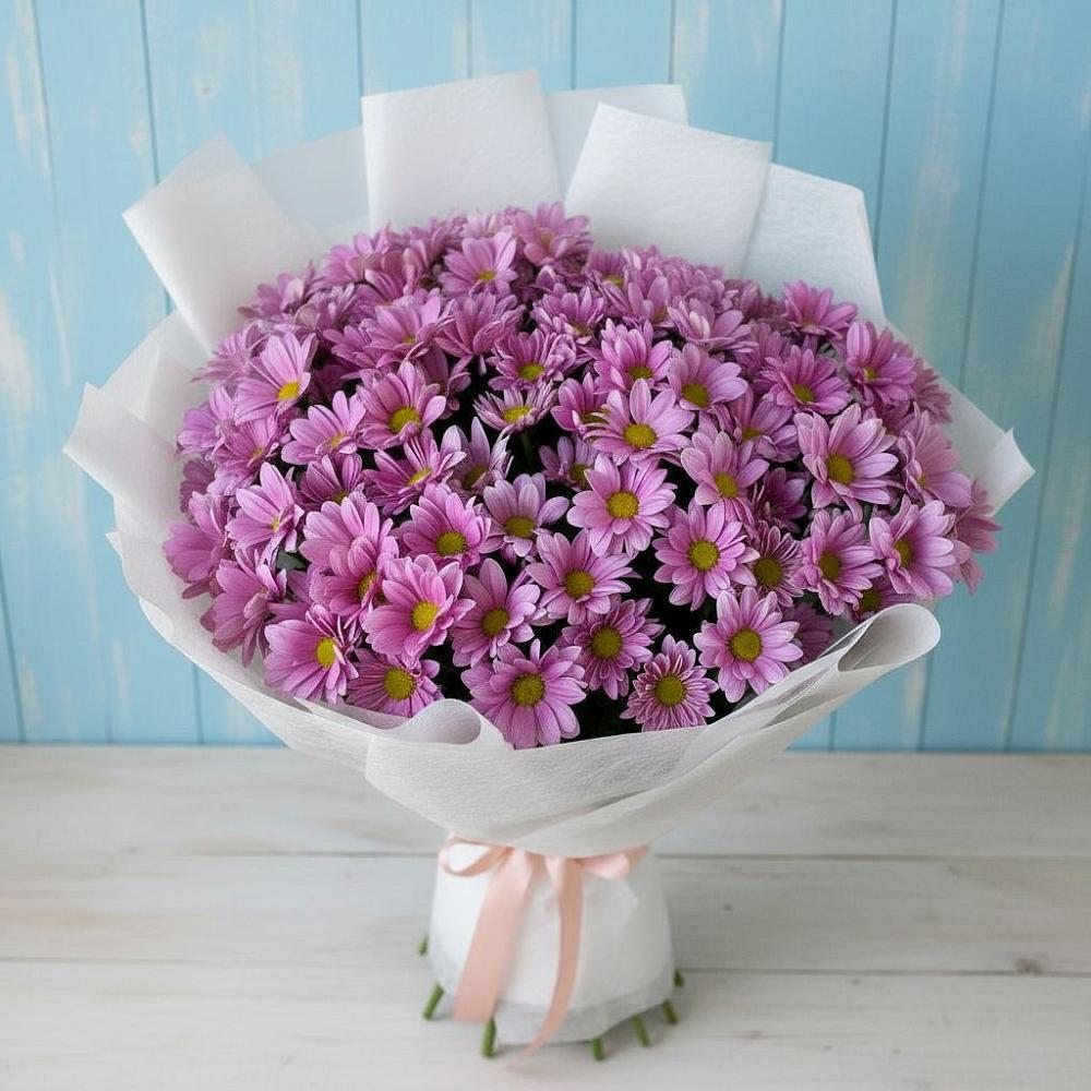 Букет цветов из: Хризантемы в Большое Буньково