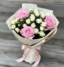 Букет цветов из:  Розы в Большое Буньково