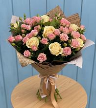 Букет цветов из:  Розы в Большое Буньково