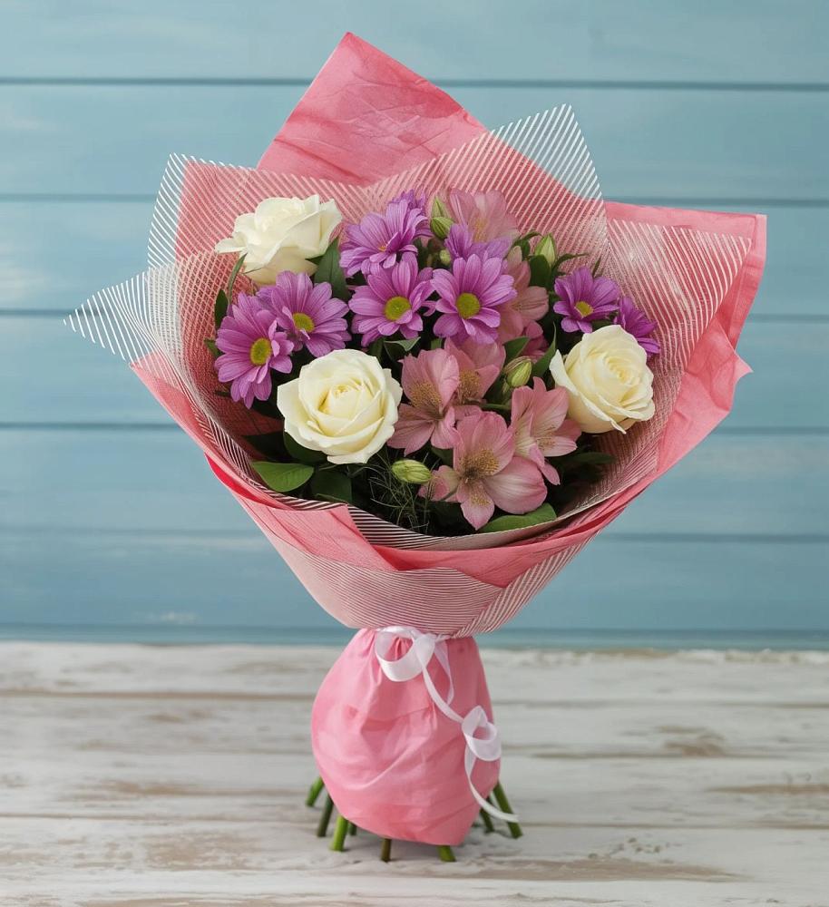 Букет цветов из: Герберы в Большое Буньково