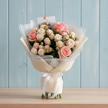 Букет цветов из:  Розы в Большое Буньково