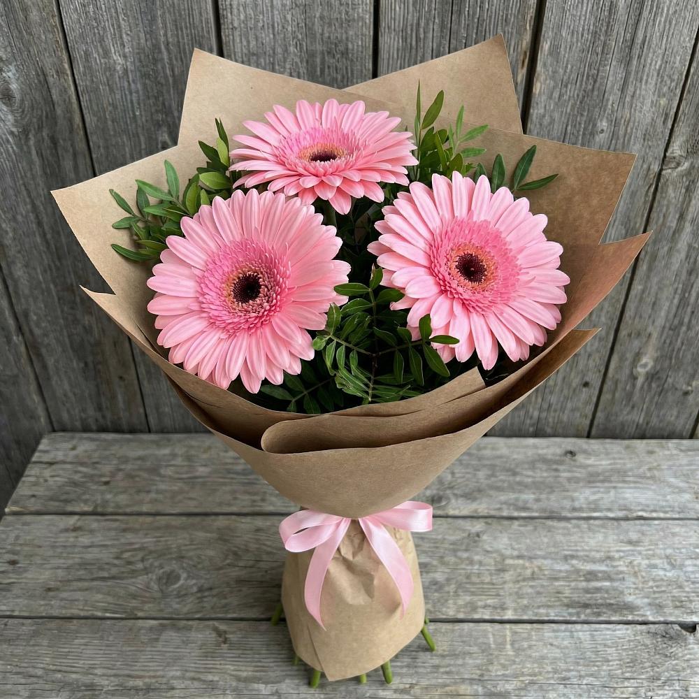 Букет цветов из: Герберы в Большое Буньково