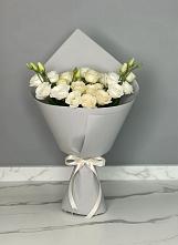 Букет цветов из:  Розы и Лизиантусы в Большое Буньково